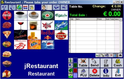 jRestaurant POS (Point Of Sale) Computer System